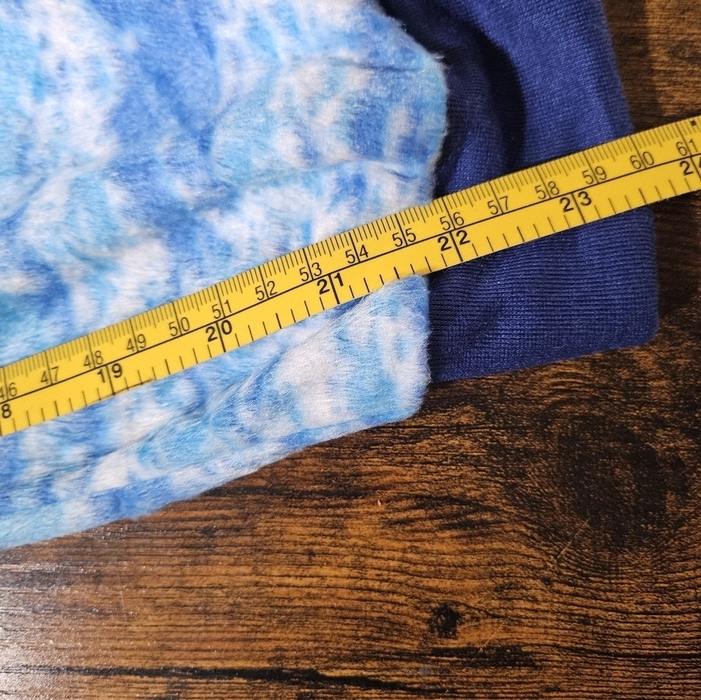 NEW Wonder Nation Blue Shark Juniors Onesie Hooded 10-12 - Picture 9 of 11